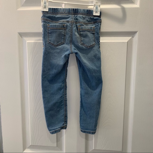 4/$20 Old Navy Light Wash Denim Jeggings- 4T - Picture 2 of 5